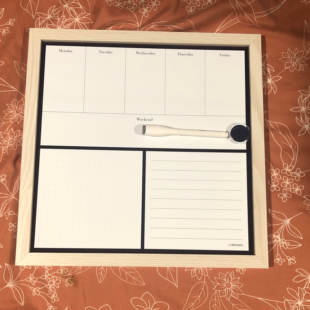 🚚 Weekly Planner Board
